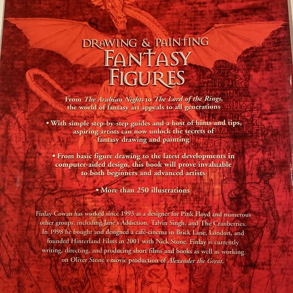 NWT “Drawing & Painting Fantasy Figures,” oversized soft cover - Picture 2 of 2